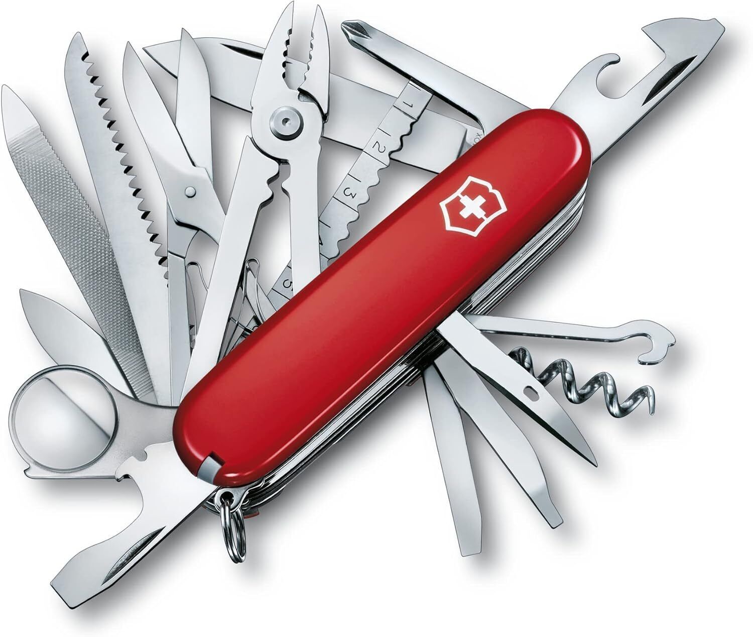 Swiss Army Original Knife, Red Swisschamp, Victorinox 1.6795, New In Box