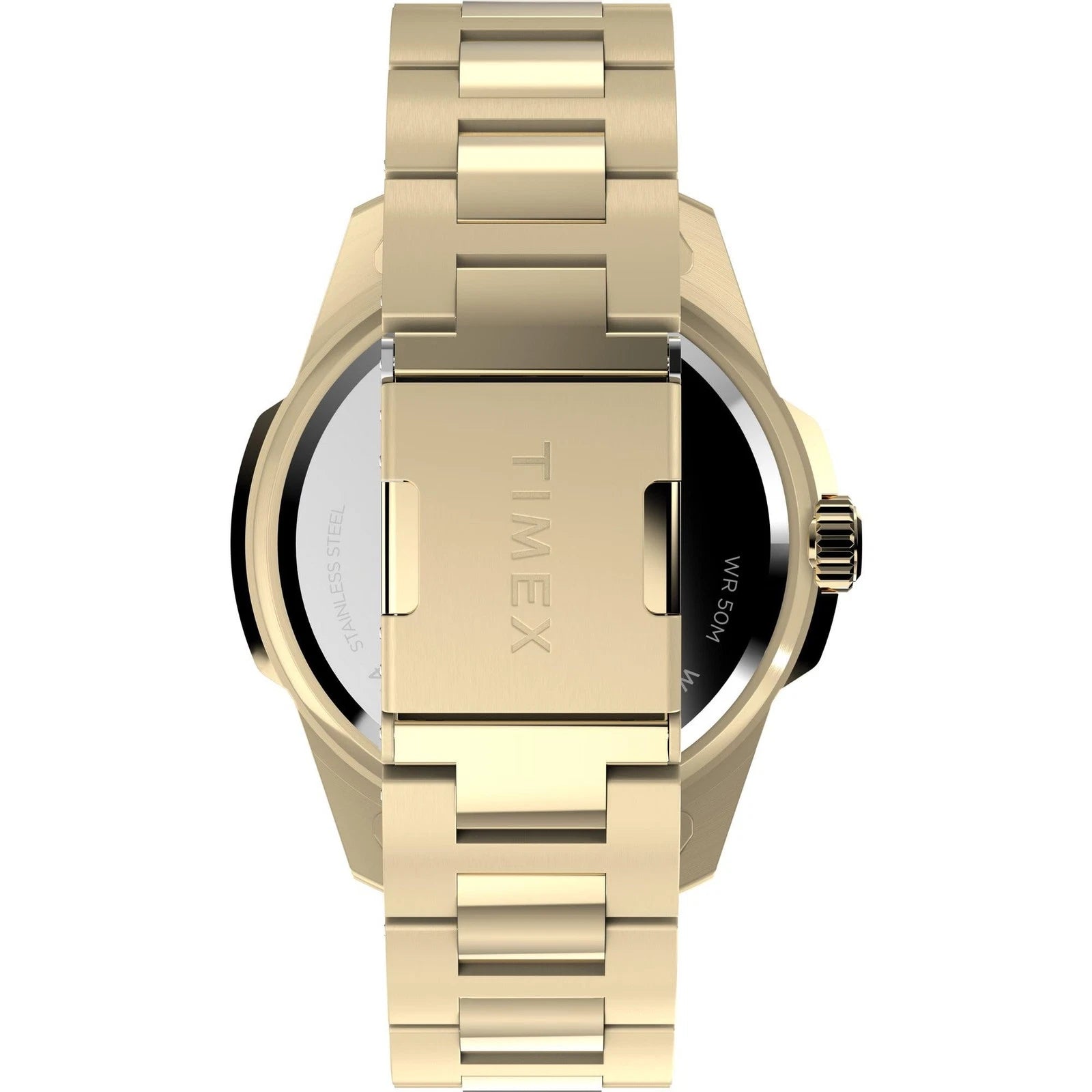 Timex x Fortnite Essex 45mm Stainless Steel Bracelet Watch Victory Royale