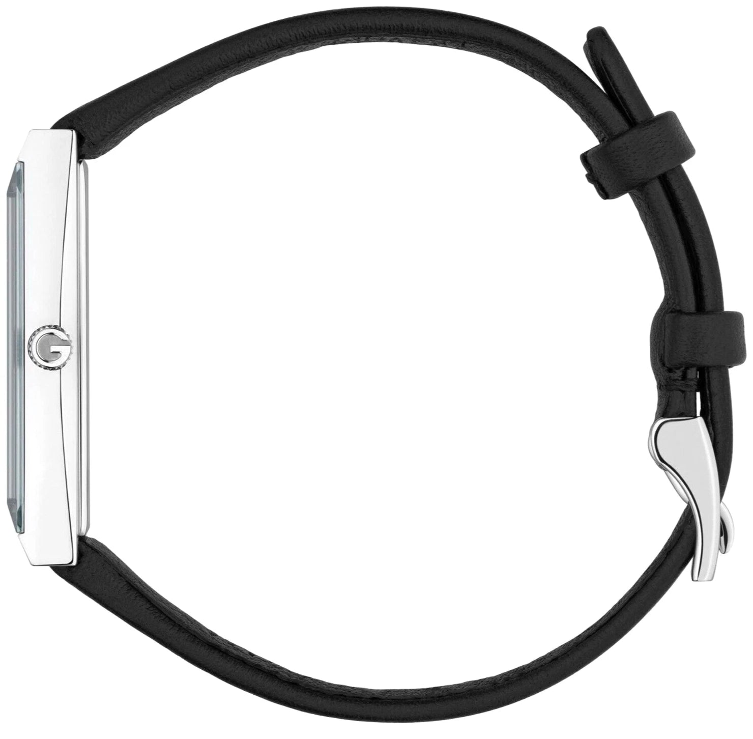 Gucci G-Frame YA127515 Womens Rectangle Sapphire Crystal Swiss Quartz Watch 14mm