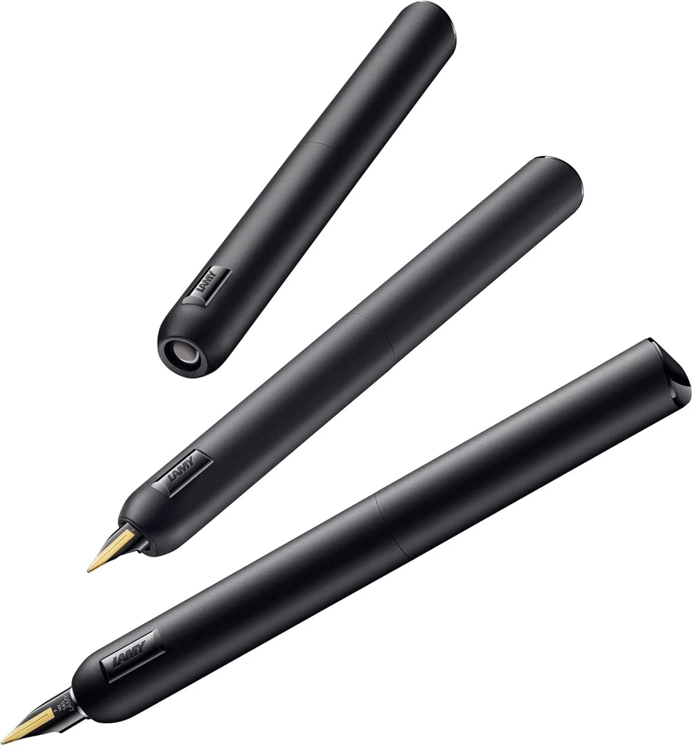 LAMY Dialog CC All Black Twist Mechanism Capless Fountain Pen 14K Nib F Gift Box