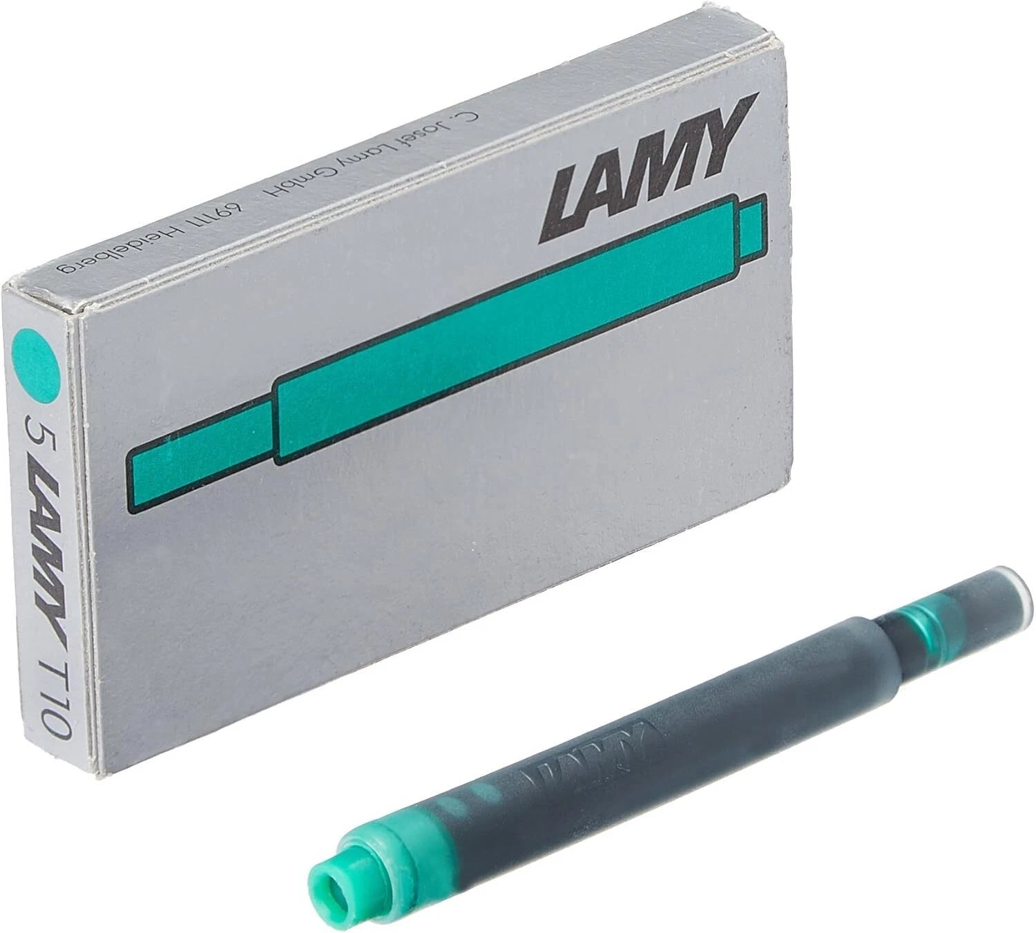 Lamy Cartridges Refill, Green (T10GR)