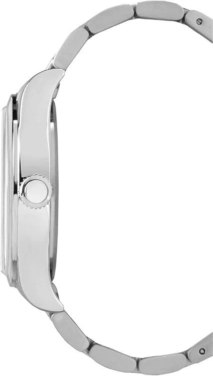 Timex TW2R25100 Men's 41mm Black Dial Quartz Watch Stainless Steel Bracelet Date