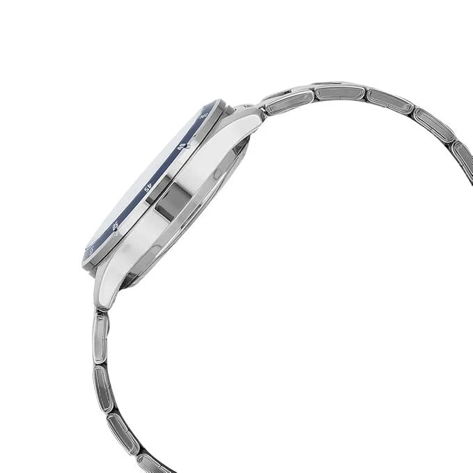 CASIO MTP-1374D-2A3V Men's Stainless Steel Sport Watch 50M WR Blue Dial Analog