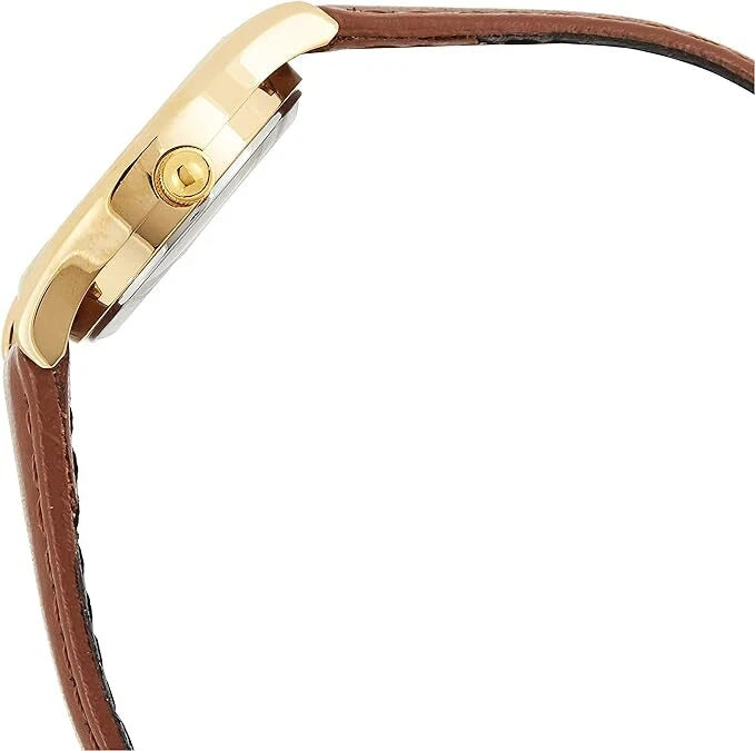 Casio LTP-1094Q-7B7R Womens Watch Dog Sketch Dial Gold Tone Case Water Resistant