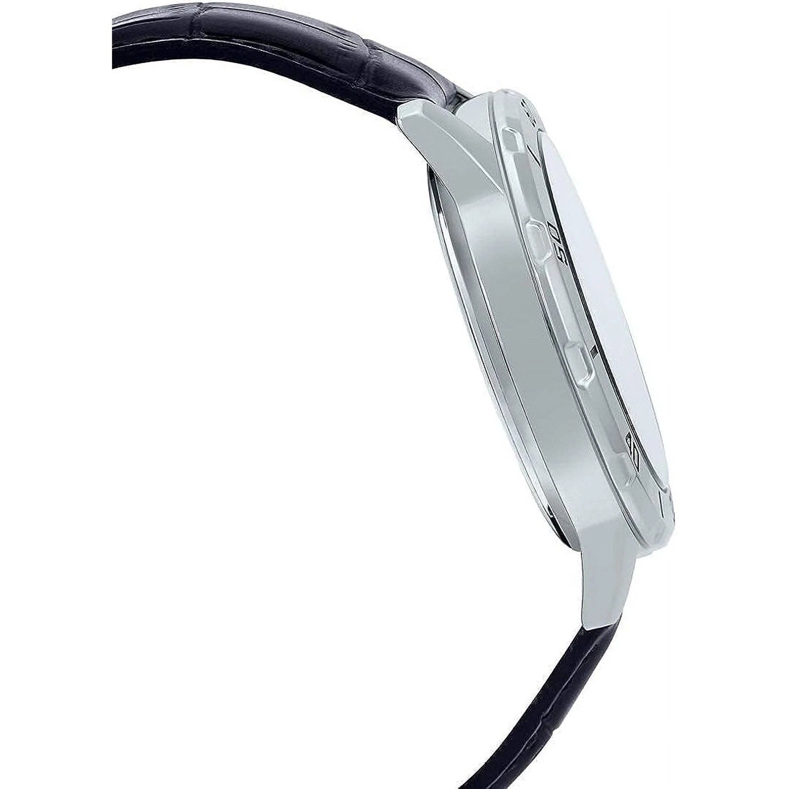 CASIO MTP-VD01L-1EV Mens Sports Watch 50M Water Resistant Easy Read Date Leather