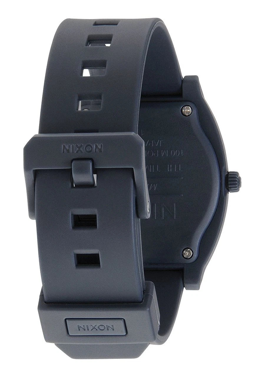 Nixon Time Teller P A119-692 Matte Navy 40mm Quartz 10 ATM Water Resistant Watch