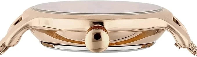 Timex x Breast Cancer Research Foundation Rose Gold Pink Watch Women's Crystals