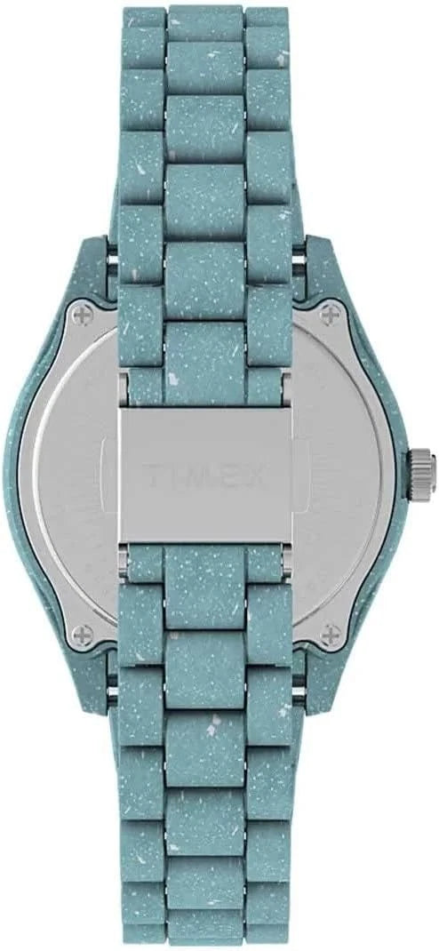 Timex Legacy Ocean Peanuts Snoopy Women’s Blue Watch Upcycled Plastic TW2V53200