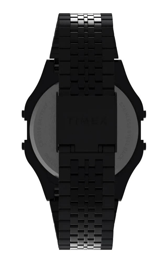 Timex X Space Invaders Retro Alien Watch TW2V30200 Digital Alarm Backlight 34mm