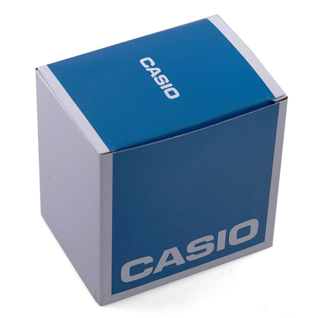 Casio AQ-230A-7B Vintage Analog Digital Dual Time Stainless Steel Bracelet Watch