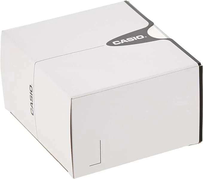 Casio LTP-1094Q-7B7R Womens Watch Dog Sketch Dial Gold Tone Case Water Resistant