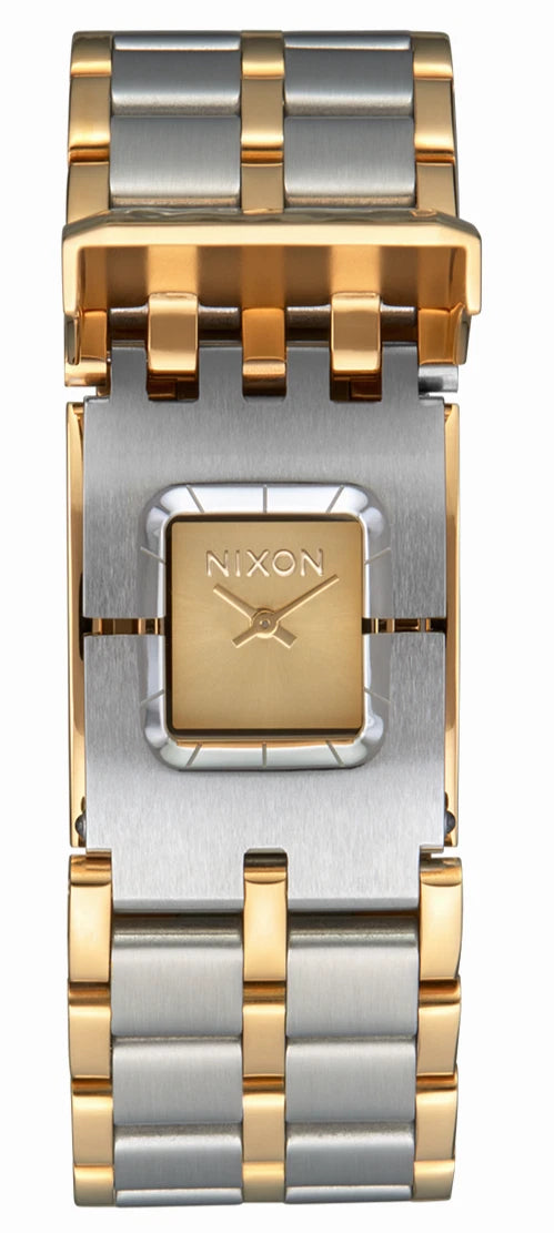 Nixon Confidante Jewelry Butterfly Watch Two-Tone 23mm Women's A1362-1921-00 30M