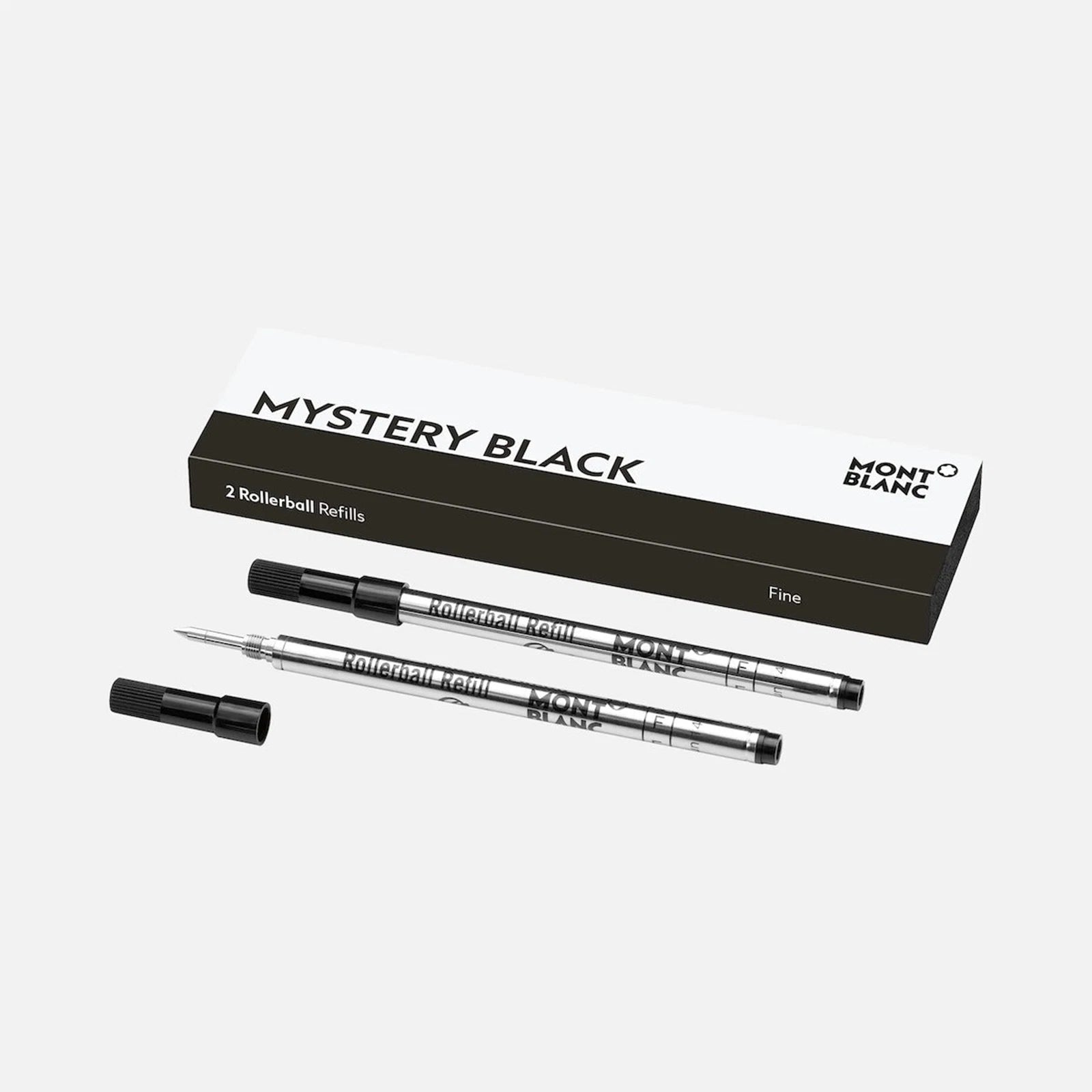 Montblanc Mystery Black Fine Rollerball Refills MB128230