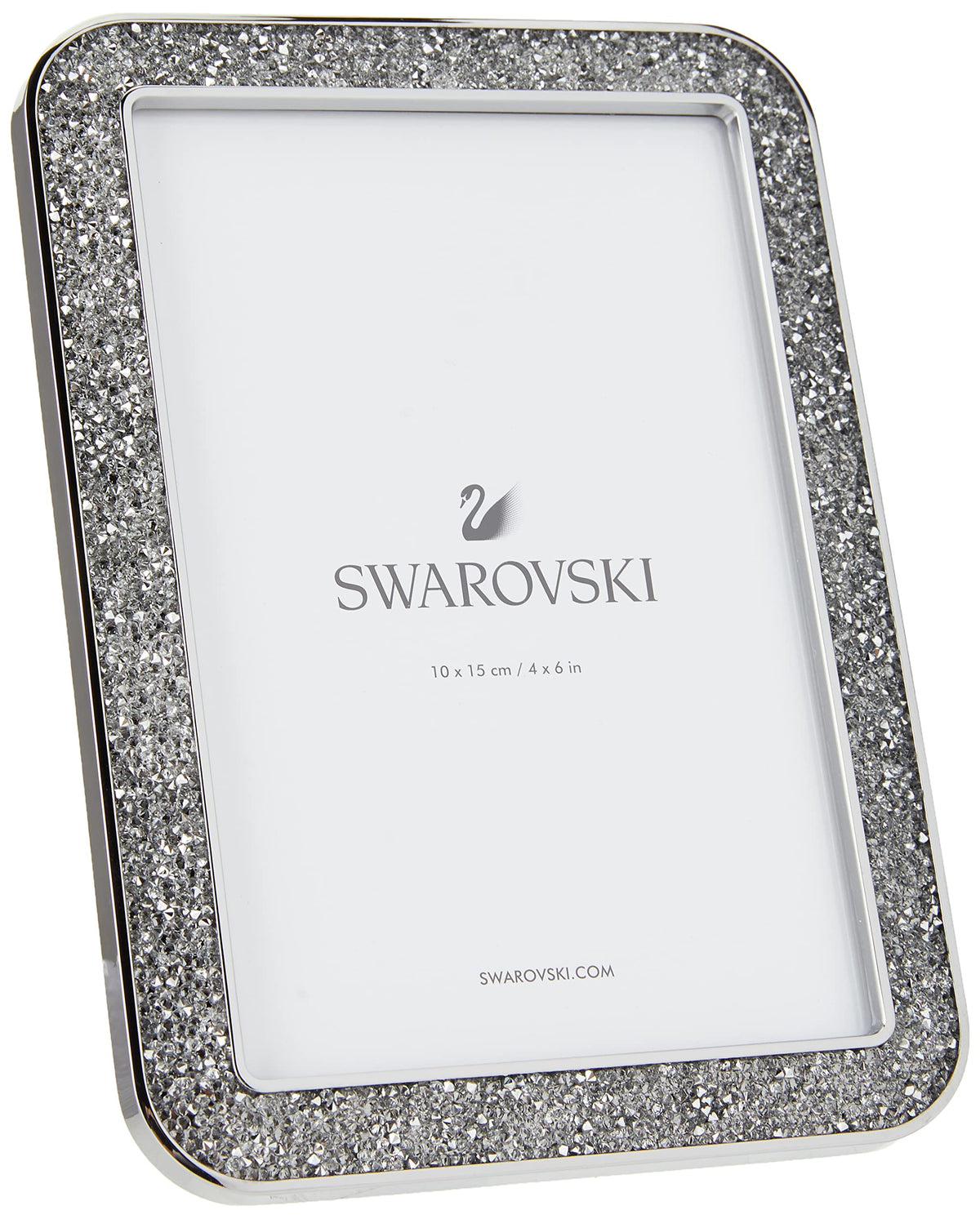 Swarovski Minera Silver Tone Crystal Photo Frame — 4 × 6