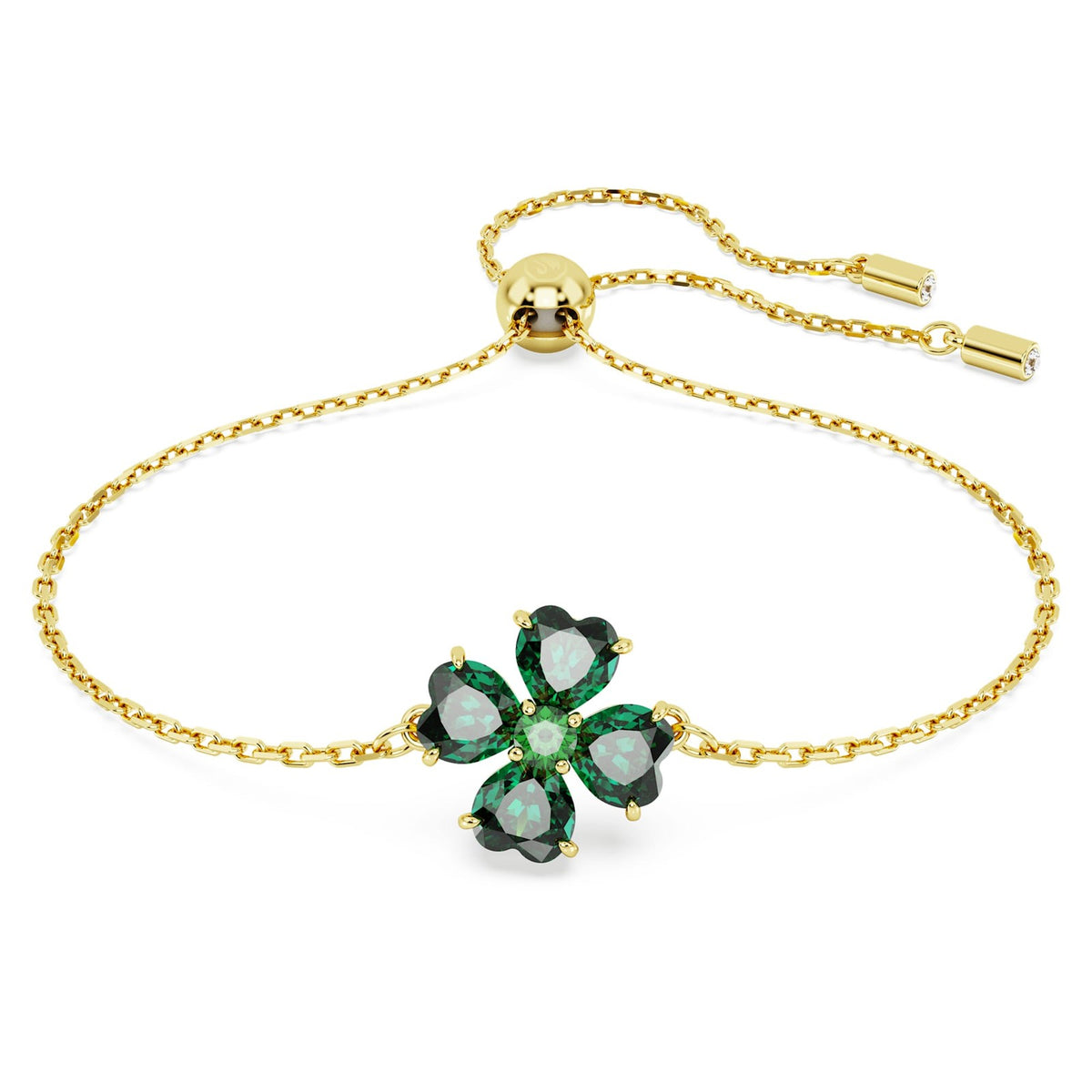 Swarovski Idyllia Green Clover Bracelet — New with Defects | 5666585