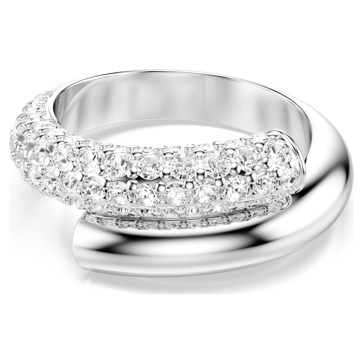 Swarovski Dextera White Crystal Pavé Ring — Size 52 | 5695935