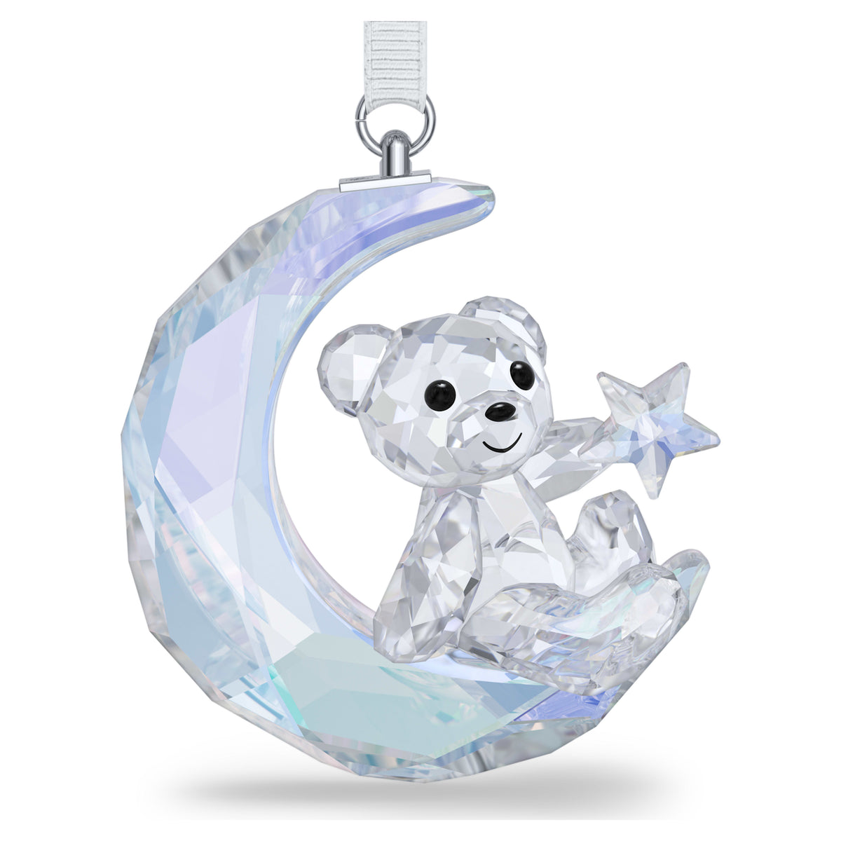 Swarovski Kris Bear Moon and Star Crystal Ornament | 5732106