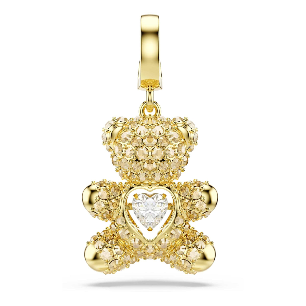Swarovski Idyllia Teddy Bear Charm with Dancing Heart | 5743147