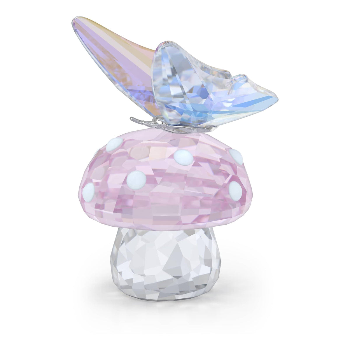 Swarovski Ariana Grande Mushroom and Butterfly Pink Crystal Figurine | 5750817