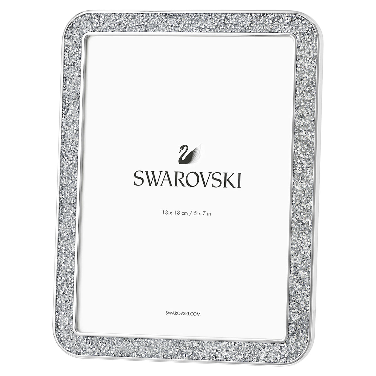 Swarovski Minera Silver Tone Crystal Photo Frame — 5 × 7