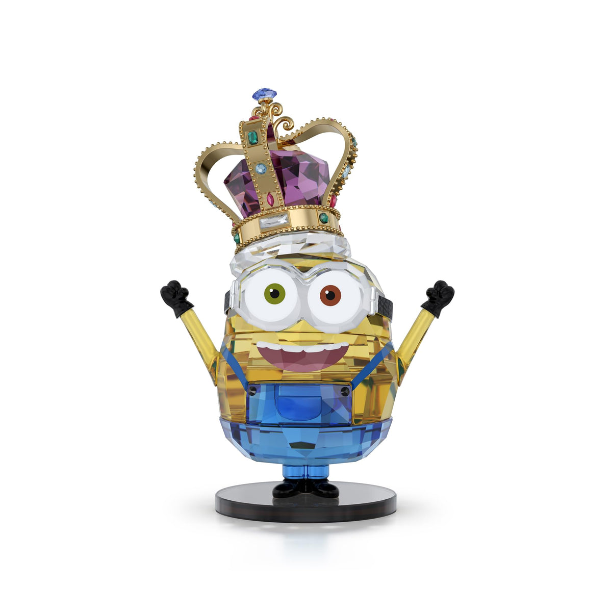 Swarovski Minions King Bob Crystal Figurine