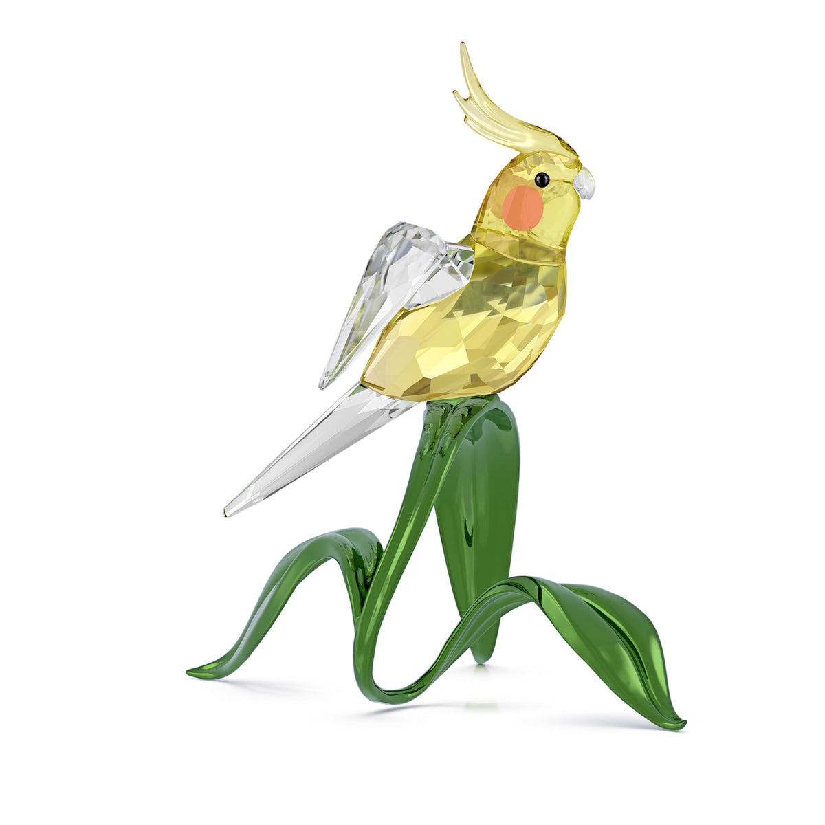 Swarovski Idyllia Cockatiel Crystal Figurine
