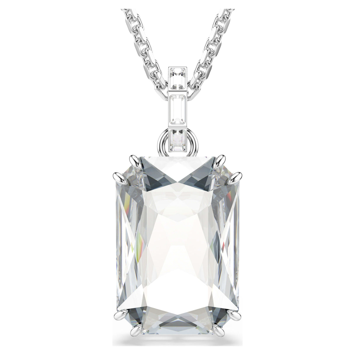 Swarovski Millenia Octagon Clear Crystal Pendant Necklace